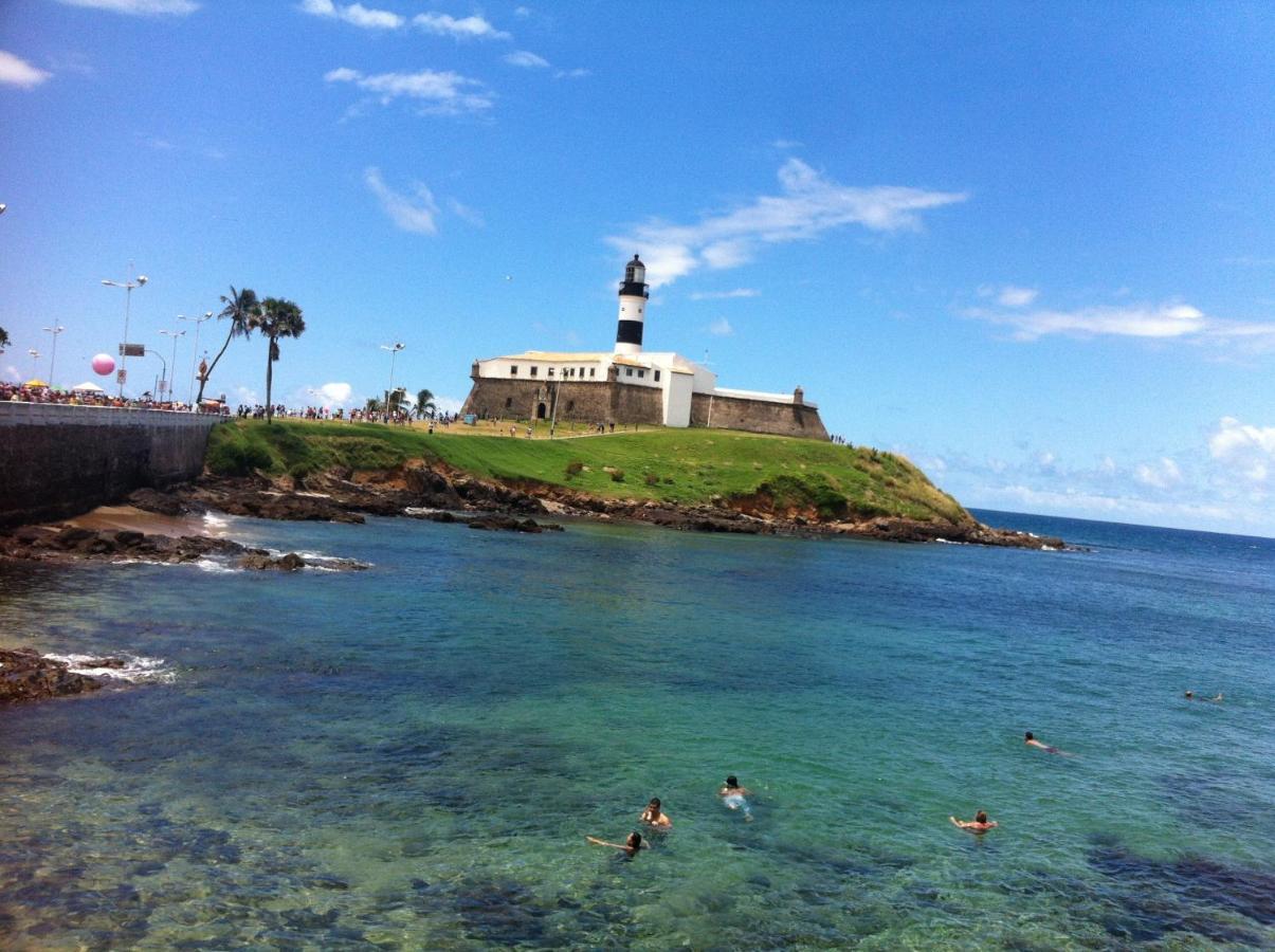 Apart Hotel Frente Mar Em Ondina Salvador Buitenkant foto
