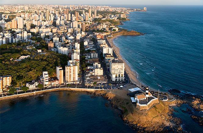 Apart Hotel Frente Mar Em Ondina Salvador Buitenkant foto